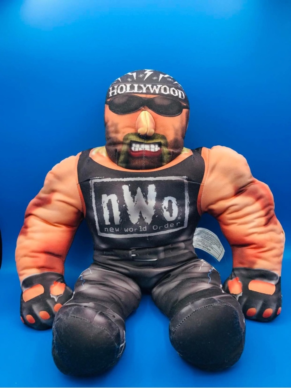 RARE Vintage Hollywood Hulk Hogan nWo Plush - Wrestling Buddy - 22’’
